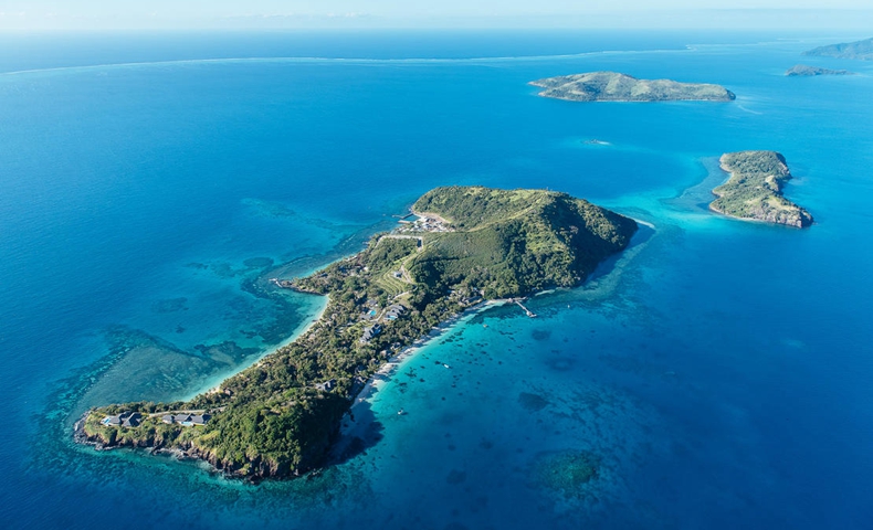 【顶级奢华 澳洲大亨私人岛】斐济Kokomo+主岛洲际8天6晚自由行
